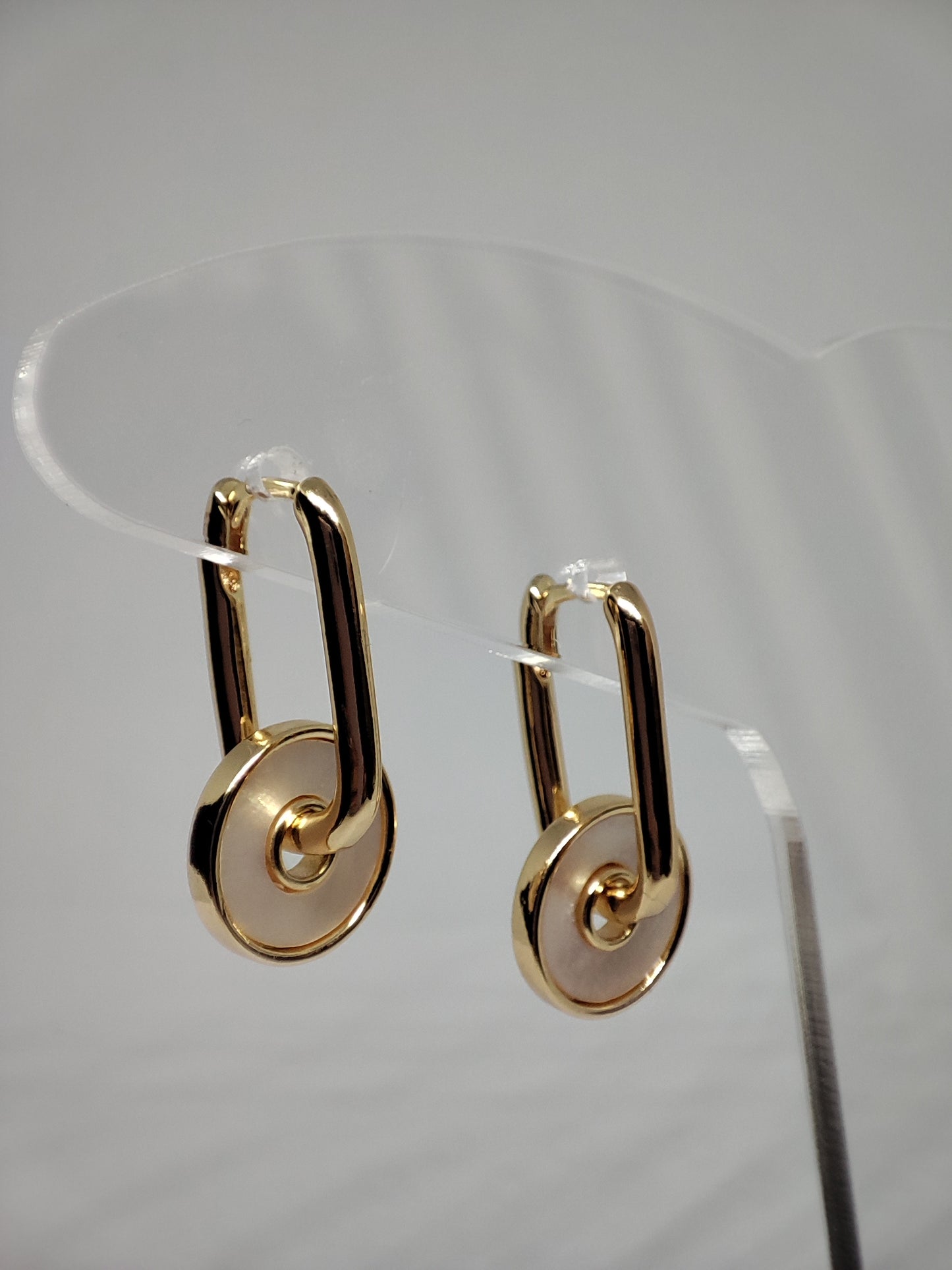 Arracadas con disco