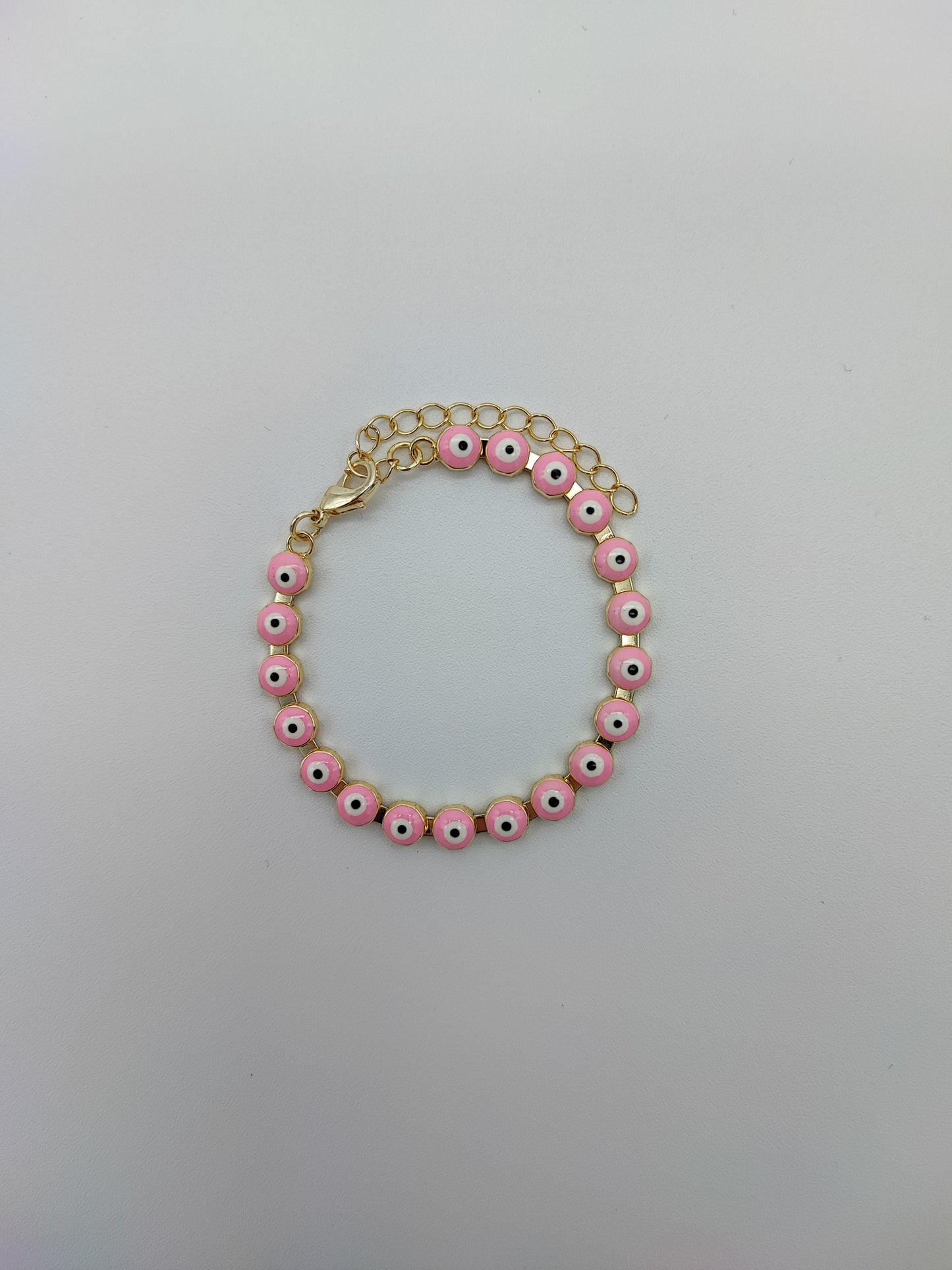Pulsera ojos rosas