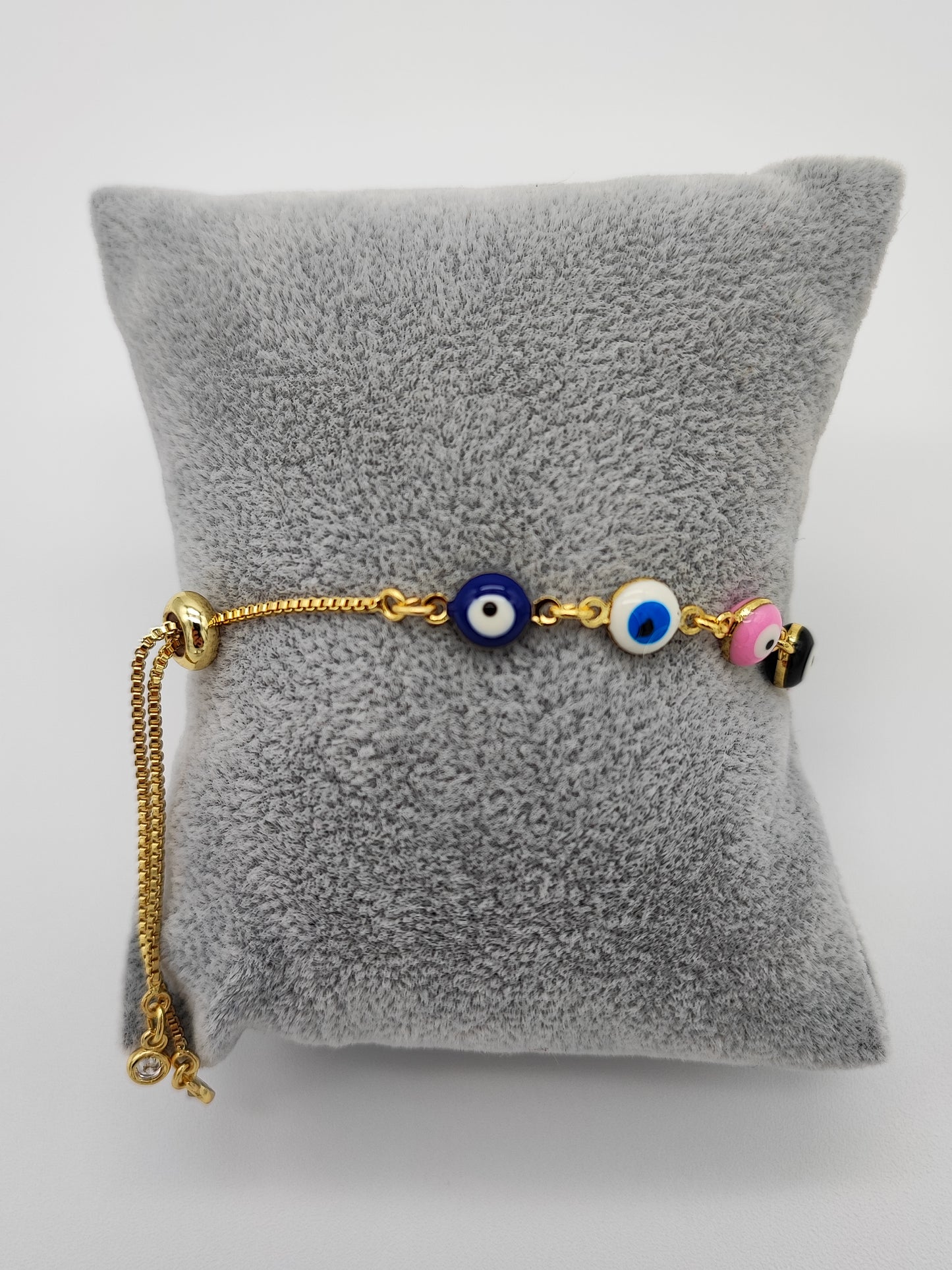 Pulsera ojos colores