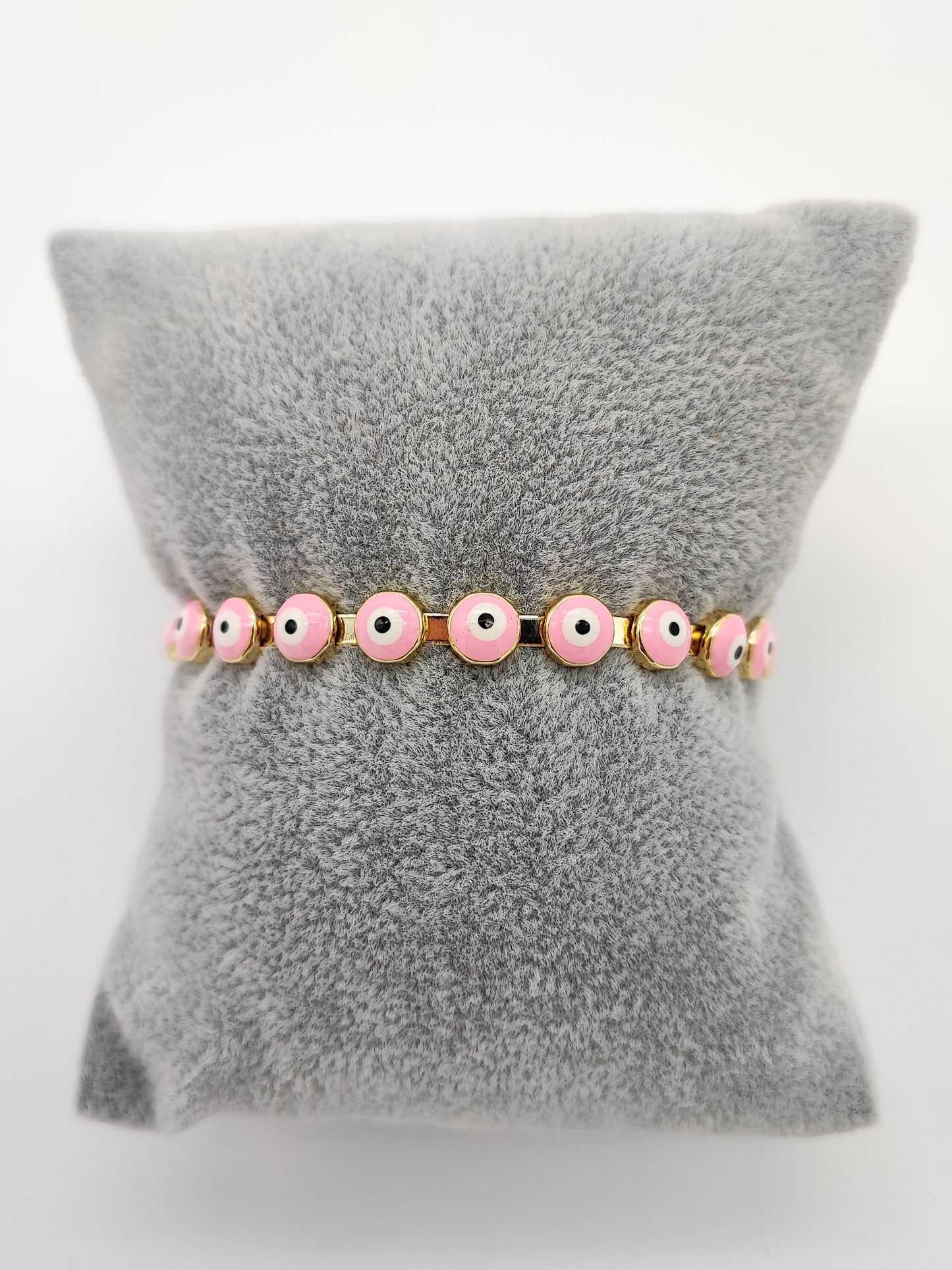Pulsera ojos rosas