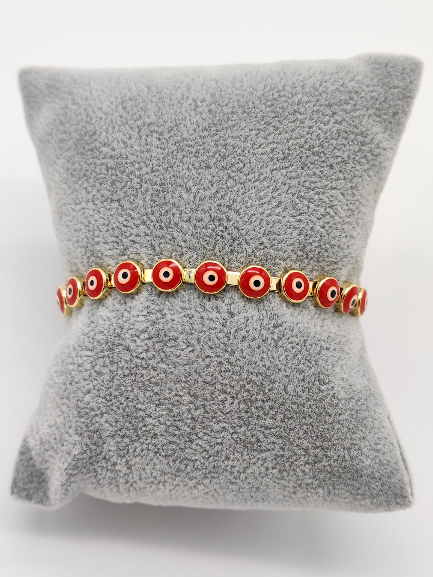 Pulsera ojos rojos