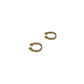 Aretes earcuff liso con patitas