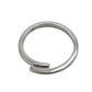 Anillo ajustable punta con cristales