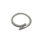 Anillo ajustable puntas con cristales