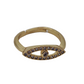 Anillo ajustable ojo cristales