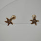 Broqueles estrella con cristales