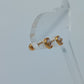 Broqueles circulo cristal