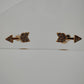 Broqueles flecha con cristales