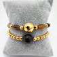 Pulseras con piedras